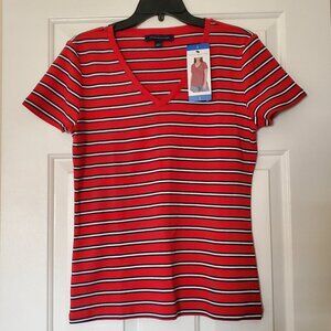 Tommy Hilfiger Striped Shirt Women’s Size Large
